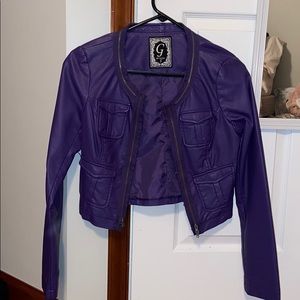 Leather jacket